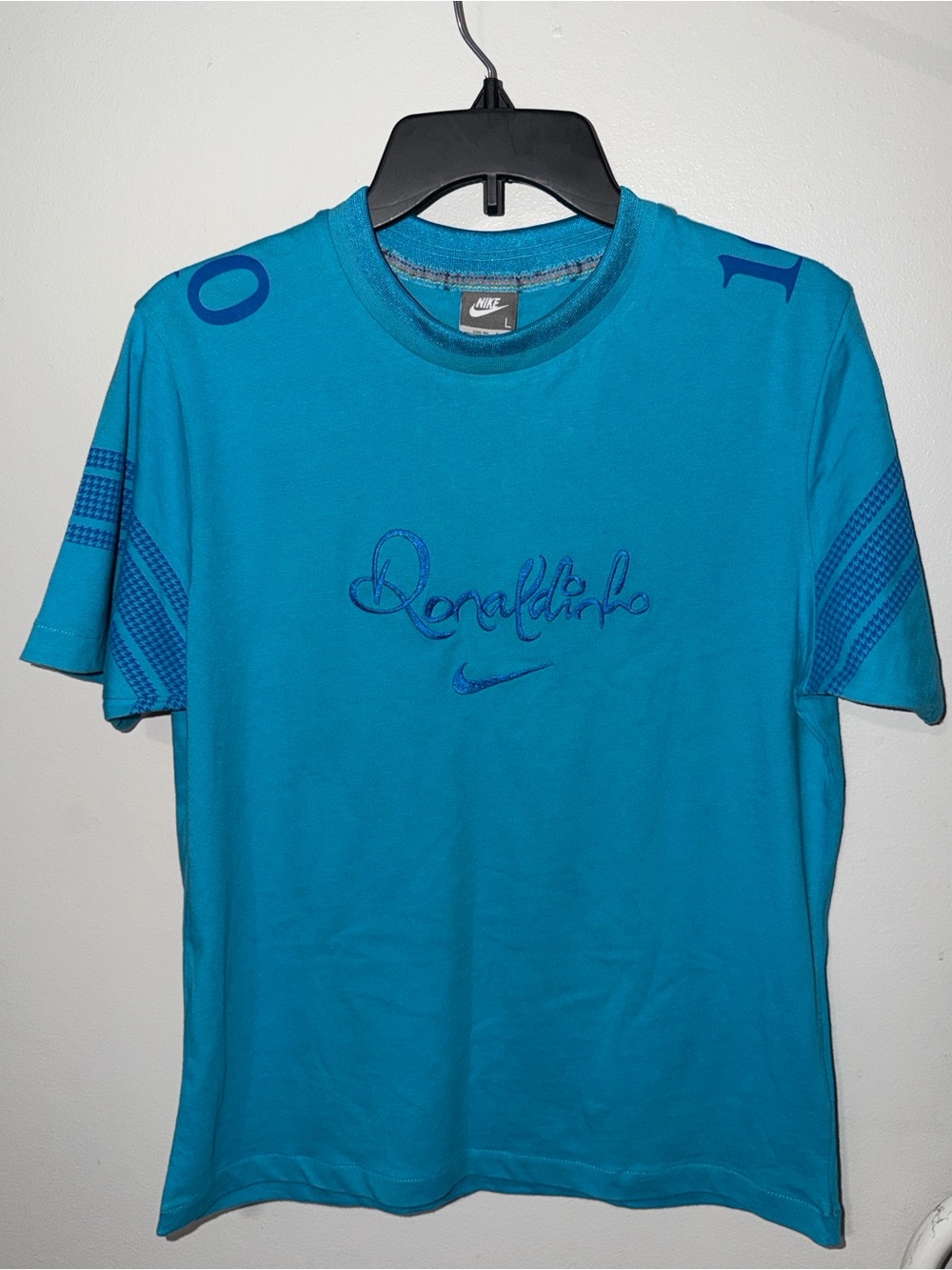 Vintage Kids Nike Ronaldihno Short-Sleeve Graphic Crew